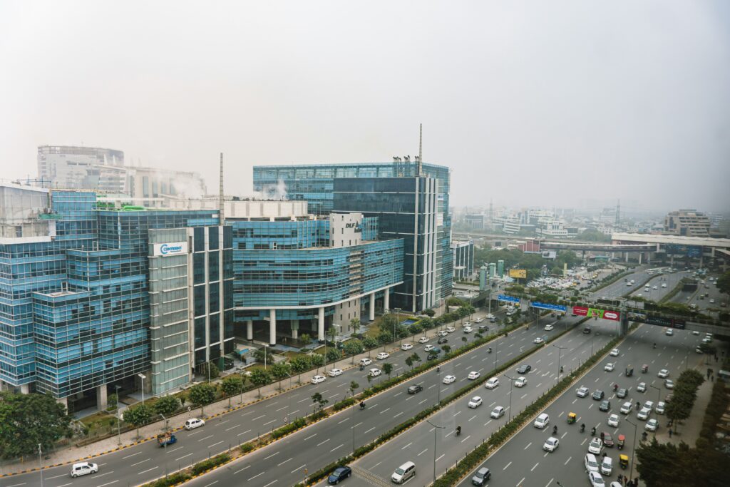 Graphic illustrating Veerayee HR’s end-to-end compliance services including audits, filings, and licensing for companies in Gurgoan